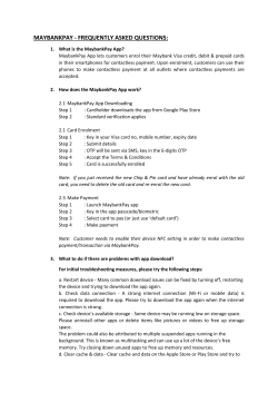 MAYBANKPAY - FREQUENTLY ASKED QUESTIONS: