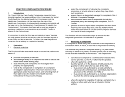 Downloadable draft - The Mount Group Practice