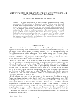 ROBUST PRICING OF EUROPEAN OPTIONS WITH WAVELETS