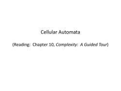 Cellular Automata