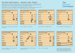 4 x X x 3 1 5 2 - Electoral Commission