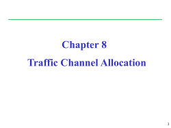 Chapter 05: Channel Allocation