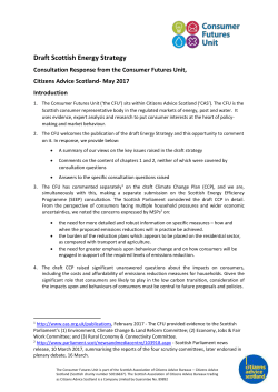 Publication - Citizens Advice Scotland