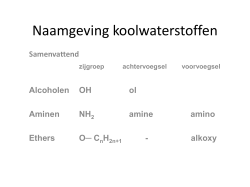 Naamgeving koolwaterstoffen