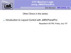 Intro 09-8 CTC-Logix - RR