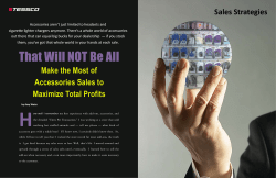 learn tips for increasing accessory sales