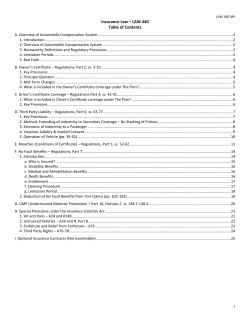 Insurance (Vehicle) Act (IVA)