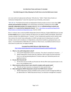 of 3 An Initial Set of Facts and Factors To Consider