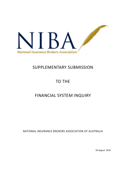 National Insurance Brokers Association of Australia (NIBA