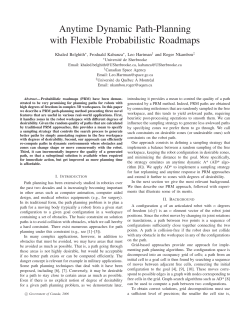 Anytime Dynamic Path-Planning with Flexible