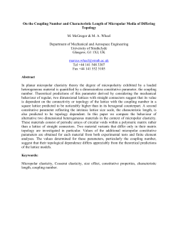 On the coupling number and characteristic length of micropolar media