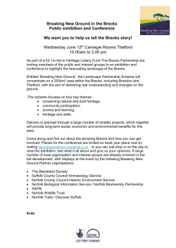 Brecks funding gets a step closer