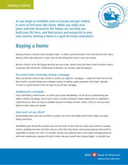 Buying a home - BMO Bank of Montreal