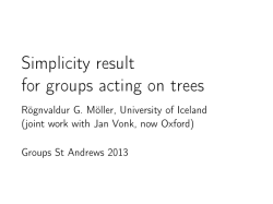 Simplicity result for groups acting on trees