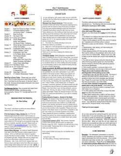 Attention Parents - Keeth Elementary School