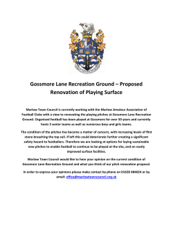 Gossmore Lane Recreation Ground