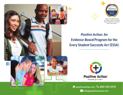 ESSA - Positive Action