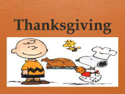 Thanksgiving
