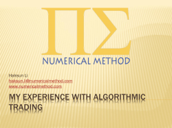 event 1 - Numerical Method Inc.