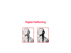 Dithering-Halftoning-Lecture