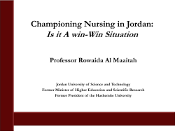 Is it A win-Win Situation