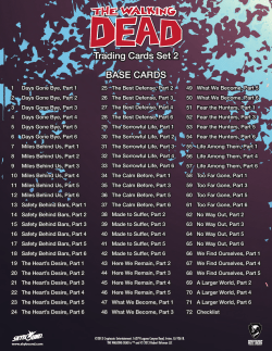 BASE CARDS Trading Cards Set 2 Trading Cards Set 2