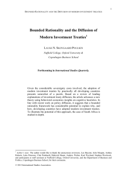 Bounded Rationality and the Diffusion of Modern