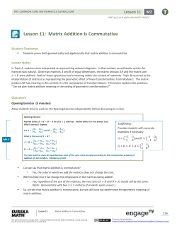 Precalculus Module 2, Topic B, Lesson 11: Teacher