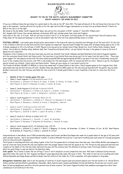 south augusta football committee