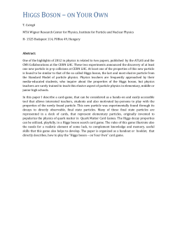 Quark Matter Card Game - SLAC National Accelerator Laboratory