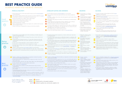 best practice guide - Healthier Workplace WA