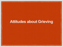 Attitudes about Grieving