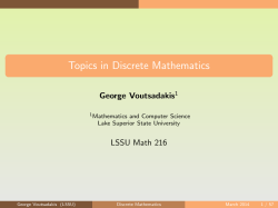 Partially Ordered Sets