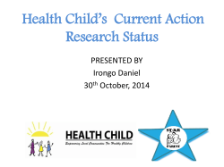 Health Child AR presentation