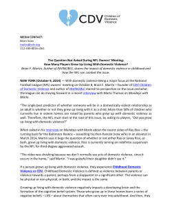 The Question Not Asked During NFL Owners` Meeting: How Many