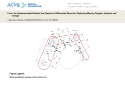 Slide 1 - Journal of Mechanisms and Robotics