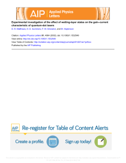 Experimental investigation of the effect of wetting-layer