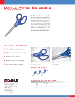 Dahle Paper Scissors - CRD Distribution Inc.