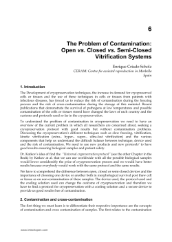 The Problem of Contamination: Open vs. Closed vs