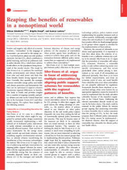 Reaping the benefits of renewables in a nonoptimal world