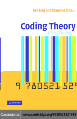 Coding Theory: A First Course