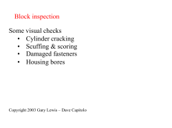 Block Inspection