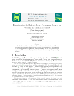 Experiments with State-of-the-art Automated Provers on