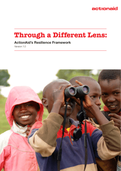 Through a Different Lens - ActionAid International