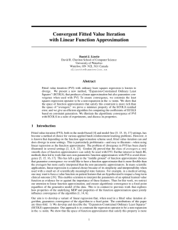 Convergent Fitted Value Iteration with Linear Function Approximation