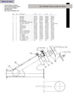 62-156 Ball Check Valve - Central States Industrial
