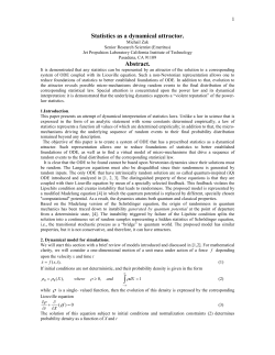 Statistics as hidden attractor