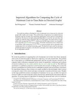 Improved Algorithms for Computing the Cycle of Minimum Cost