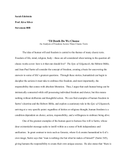 Til Death Do We Choose