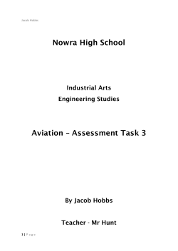 Assessment Task - Industrial Arts